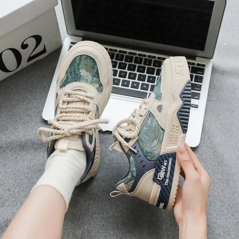 Mens Running Shoes Breathable Walking Shoes Non-Slip Sports Fashion Sneakers Mesh Fitness Casual Sneakers Men's Casual Shoes Shoes Size 6.5-10