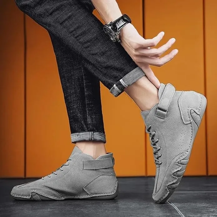 Mens Suede Leather Shoes