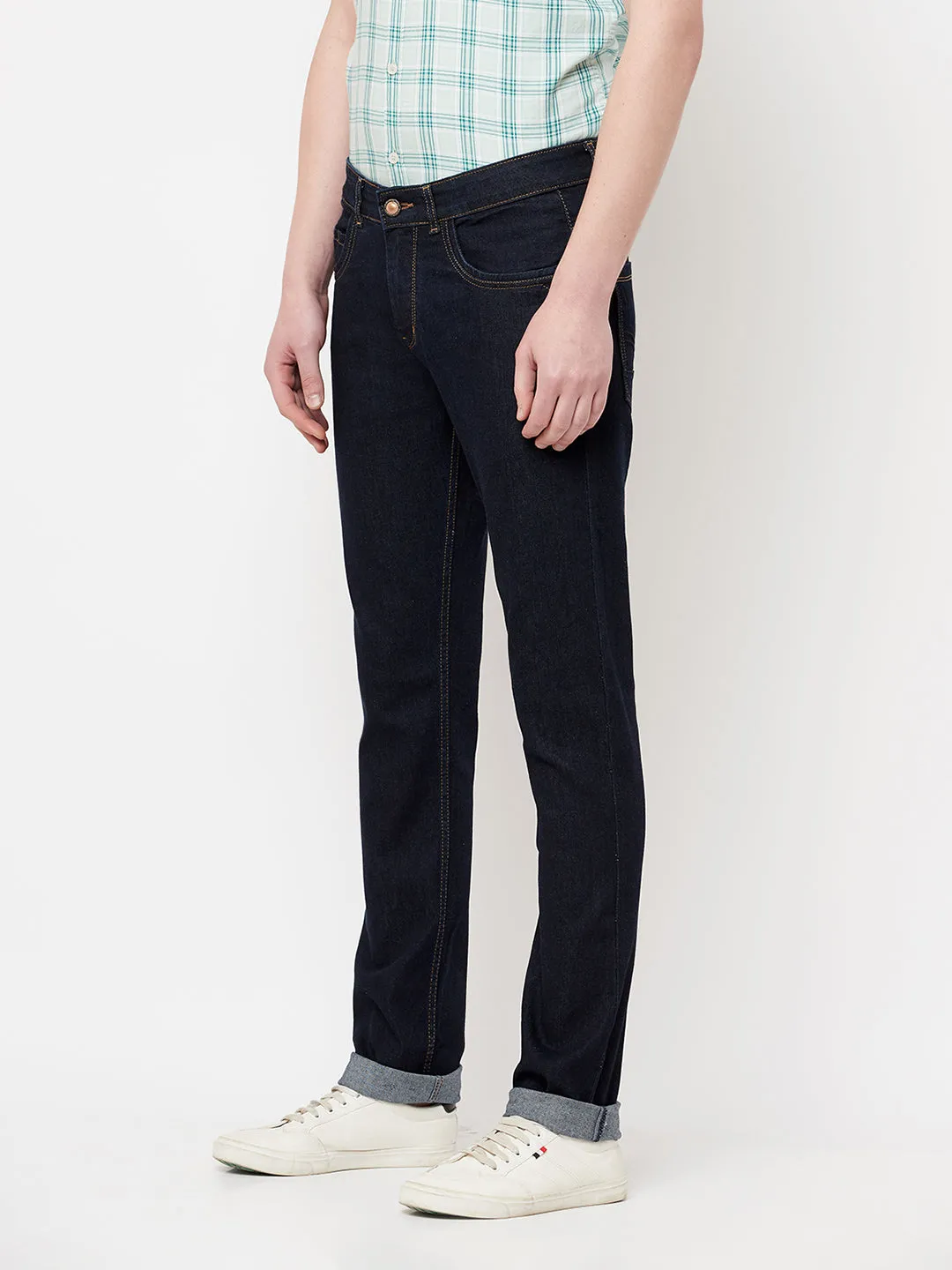 Navy Blue Jeans