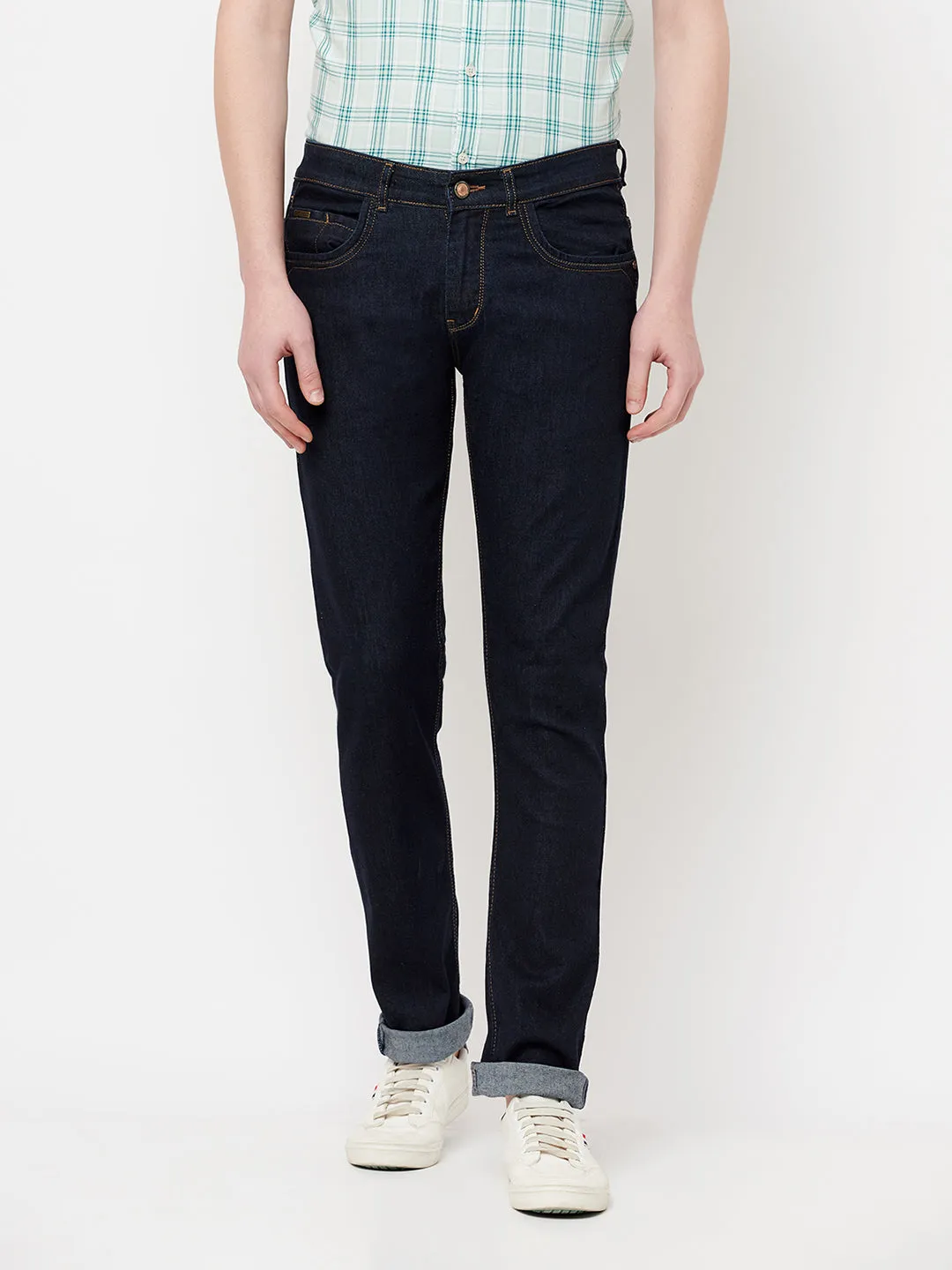 Navy Blue Jeans