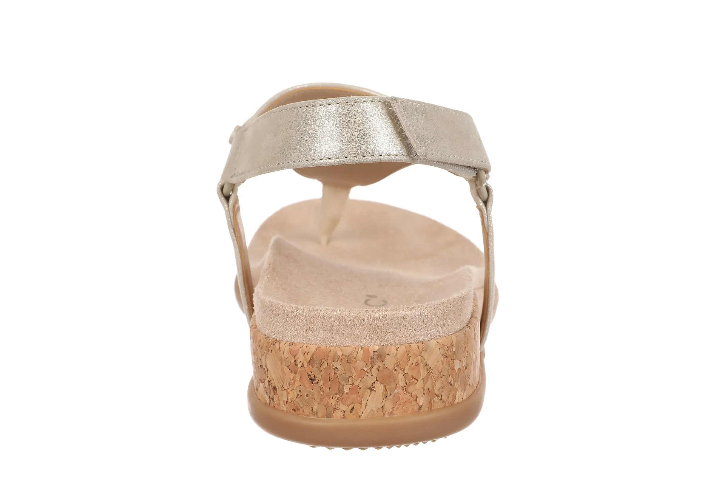 NEW and IMPROVED Kirra Toe Post Walking Sandal in Gold