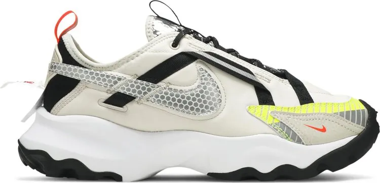 Nike 3M x Wmns TC 7900 LX 'Light Orewood Brown' sneakers, cream