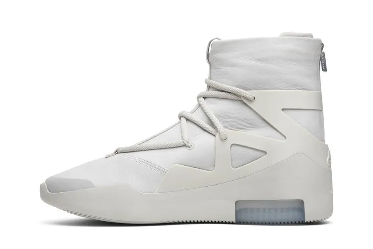 Nike Air Fear Of God 1 'Light Bone Sail' Sneakers, White