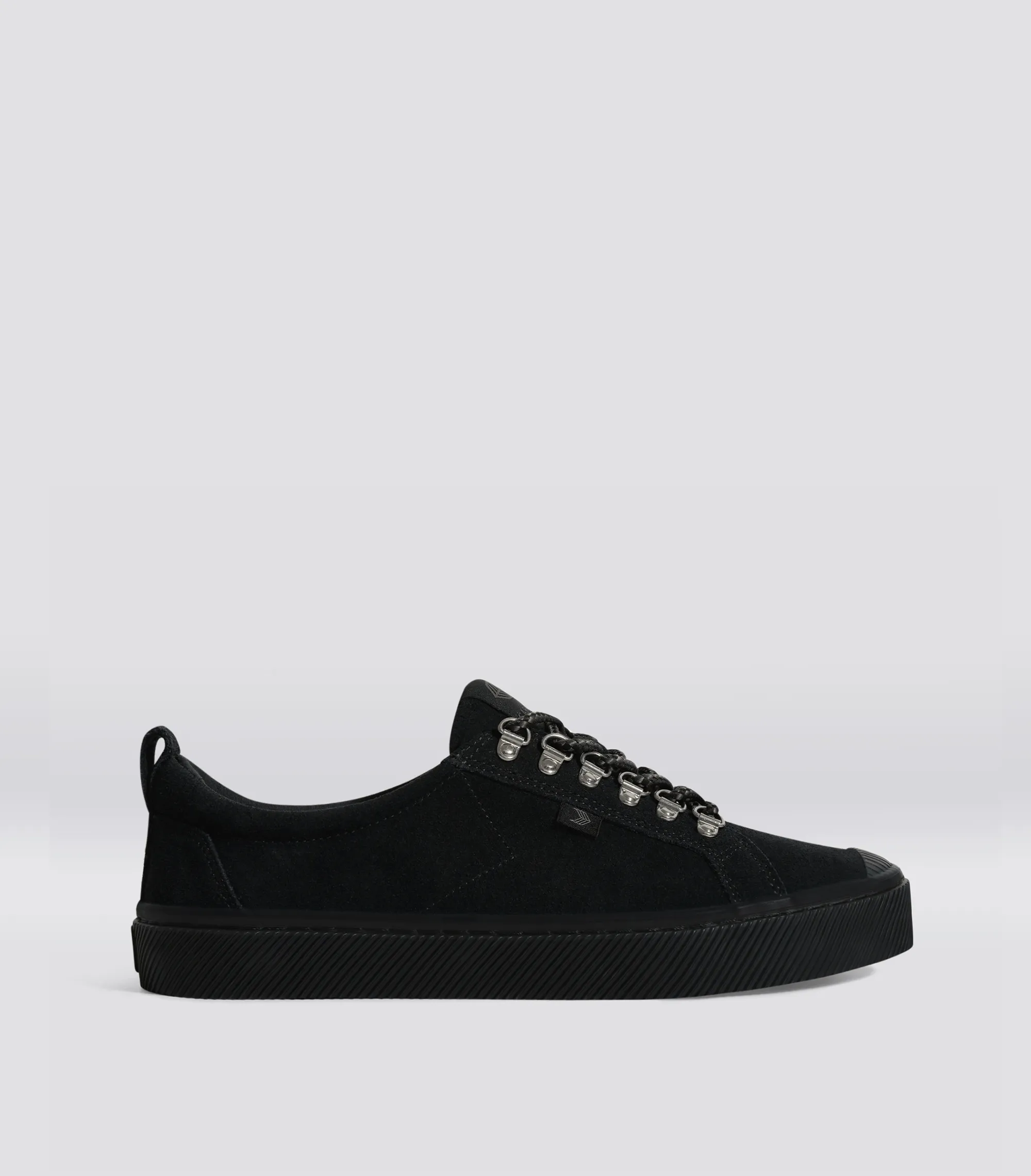 OCA Low Speedhooks All Black Suede Sneaker