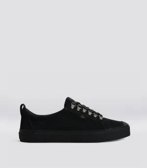 OCA Low Speedhooks All Black Suede Sneaker