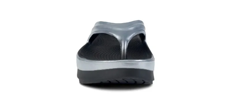 OOFOS Women's OOmega OOlala Stacked Thong - Basalt