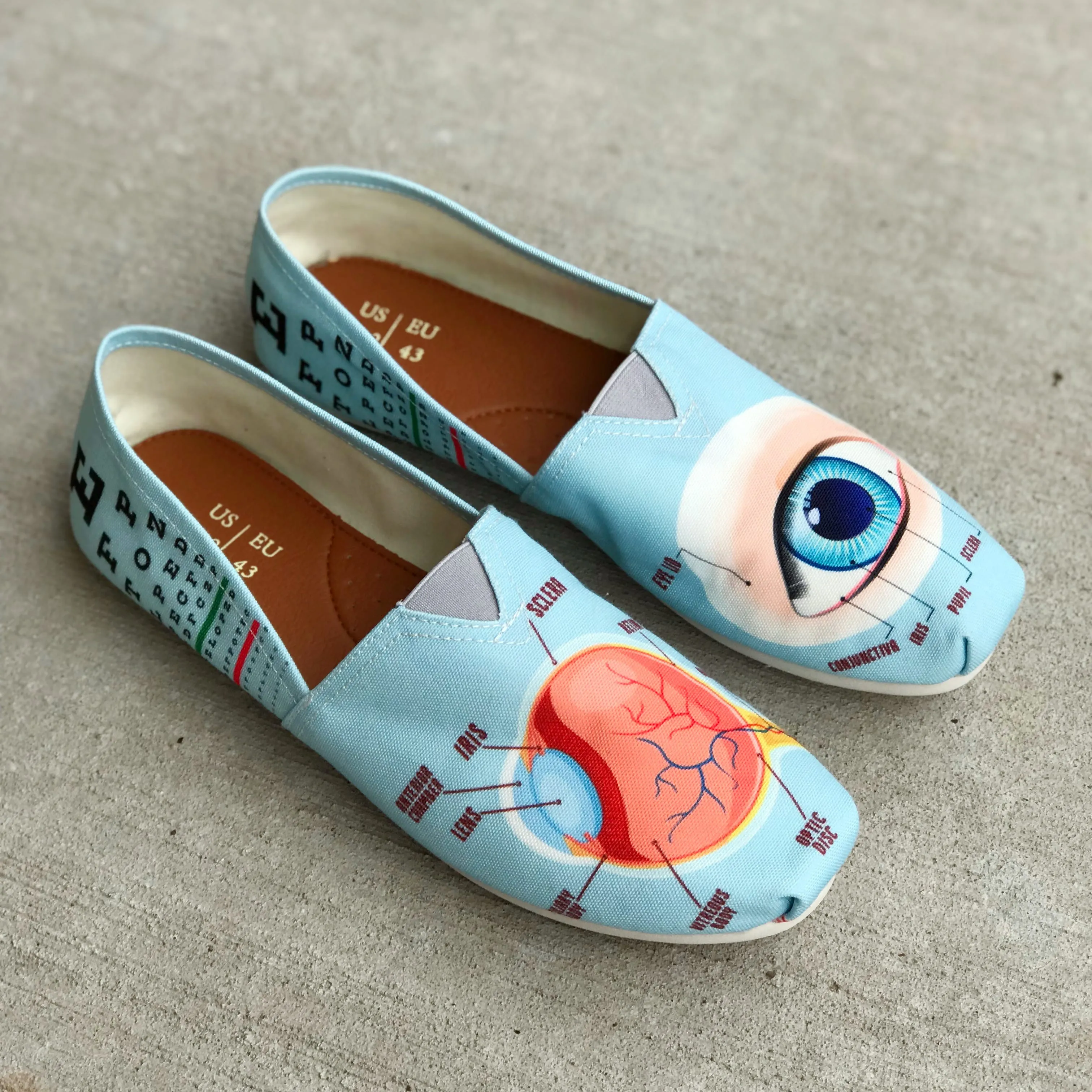 Optometrist Eye Shoes