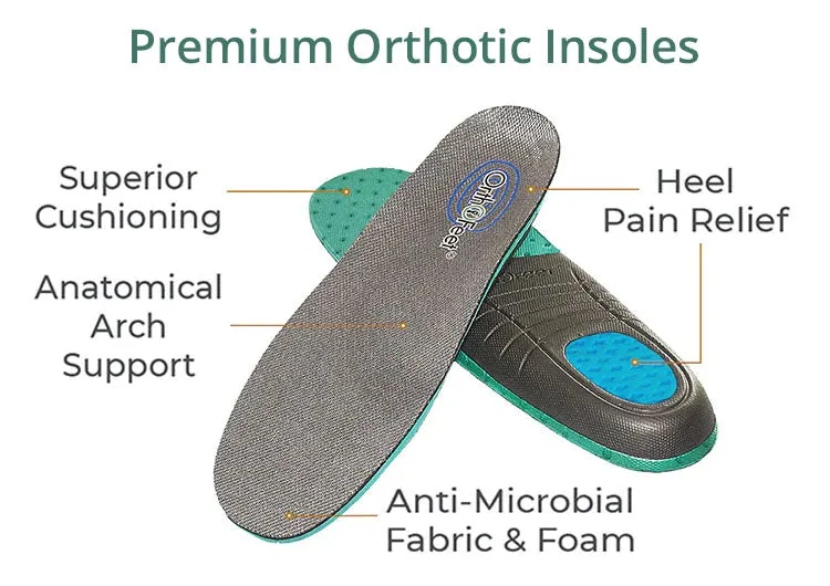 Orthofeet Men - Alpine Heel Strap - Gray