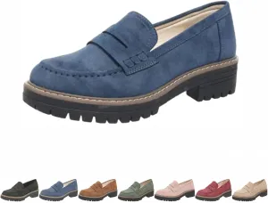 Orthoturee-Orthopedic Platform Loafers, Women's Casual Slip on Loafers, Flat Orthoture Shoes, Lightweight Comfort Walking Shoes