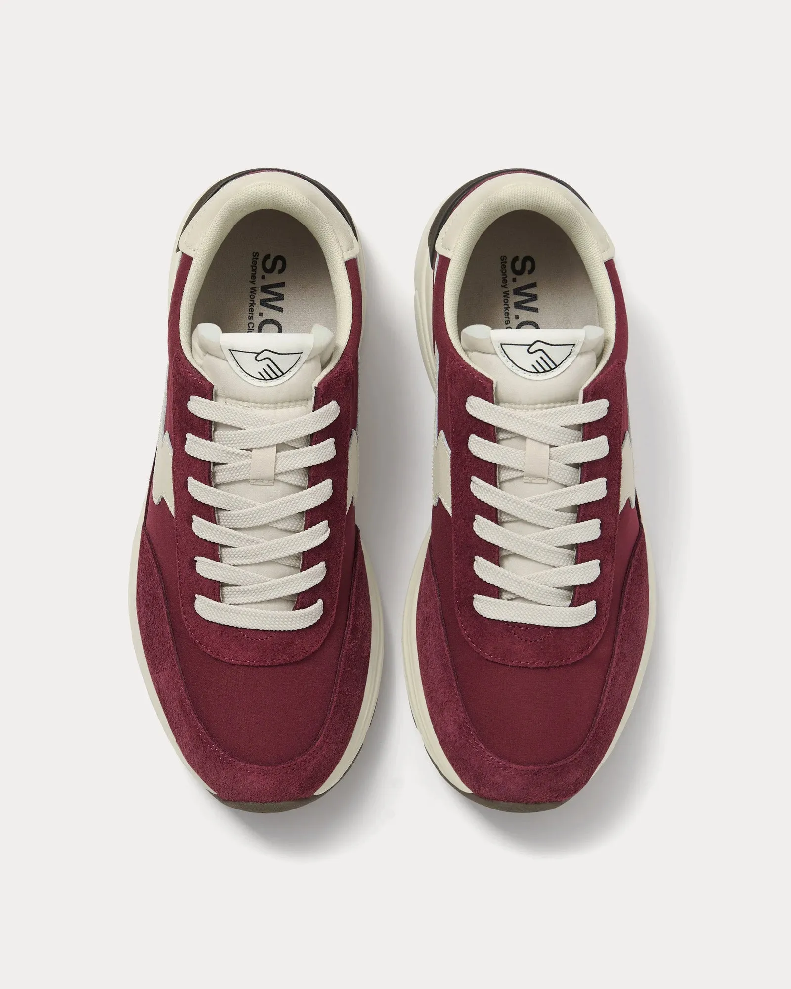 Osier S-Strike Suede Mix College Red Low Top Sneakers