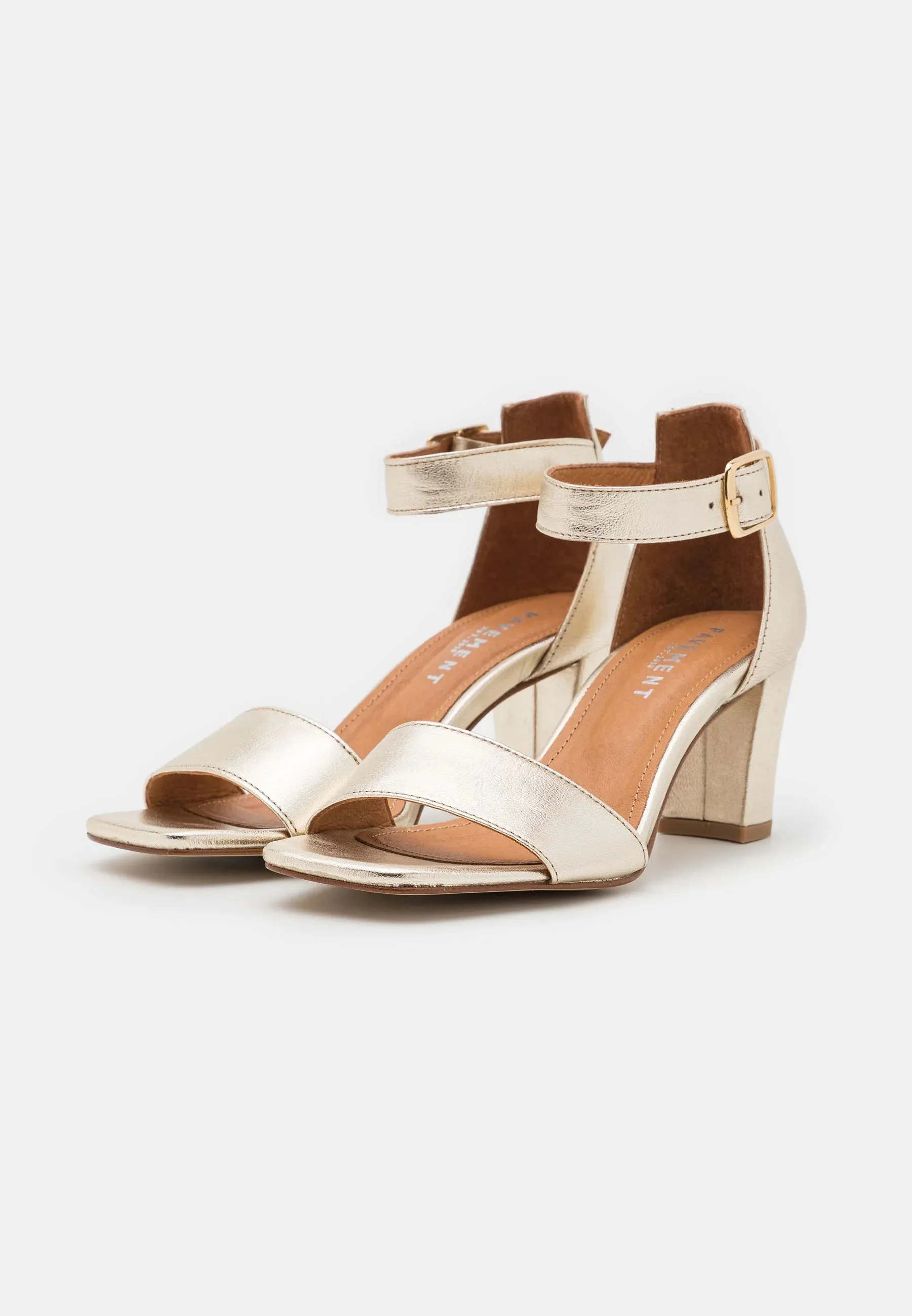 Pavement Sinna Sandal m. Hæl 9950 Light Gold