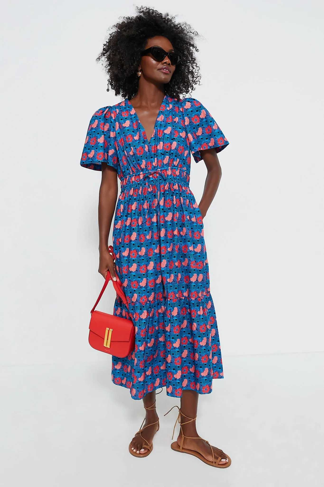 Retro Floral Mitchell Dress