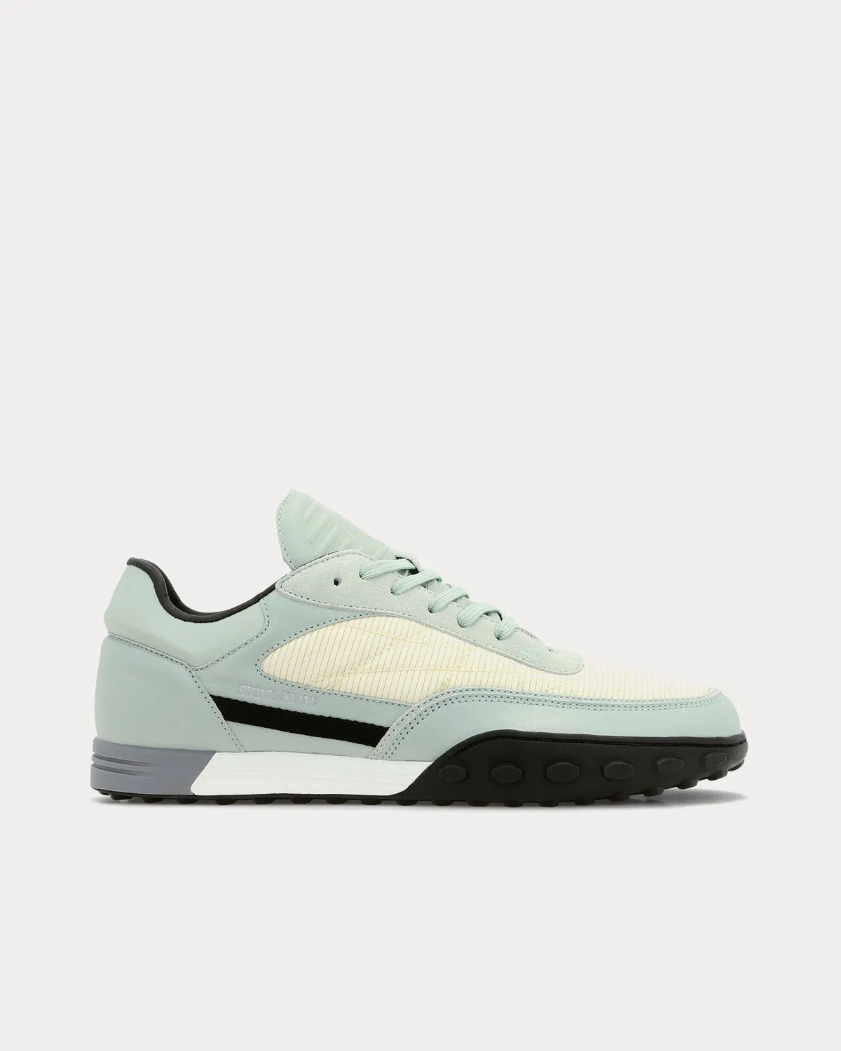 S0202 Light Green Low Top Sneakers