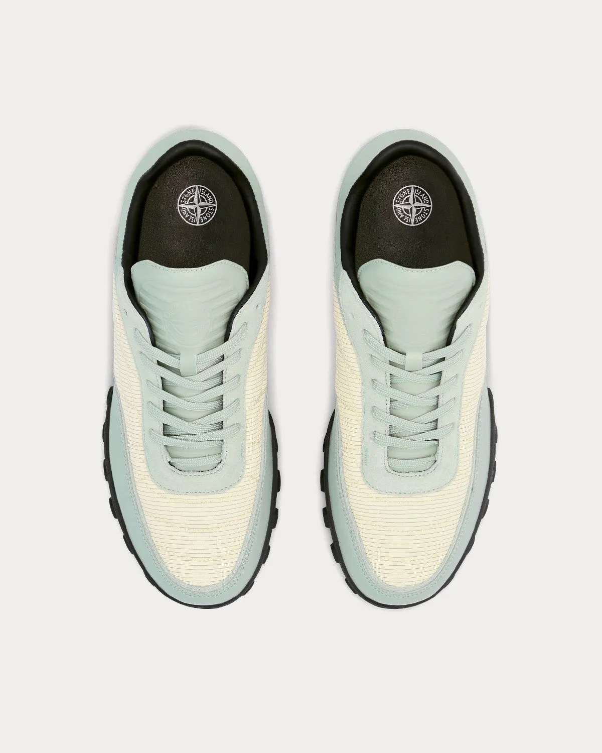 S0202 Light Green Low Top Sneakers