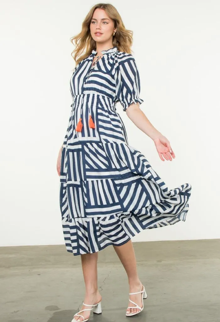 Sail Away Midi Dress
