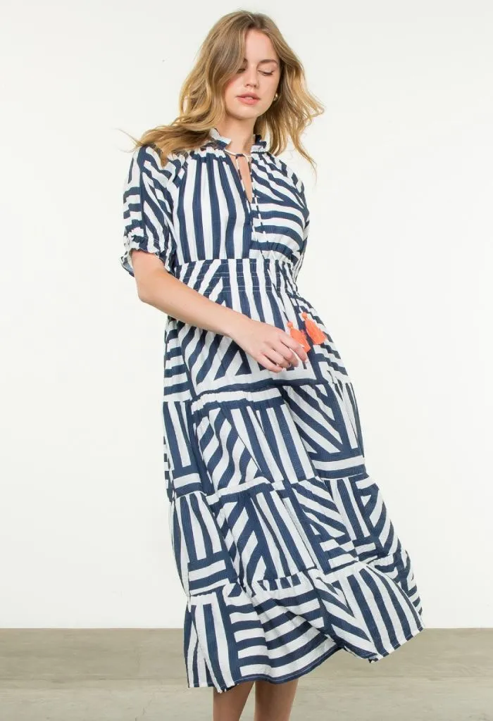 Sail Away Midi Dress
