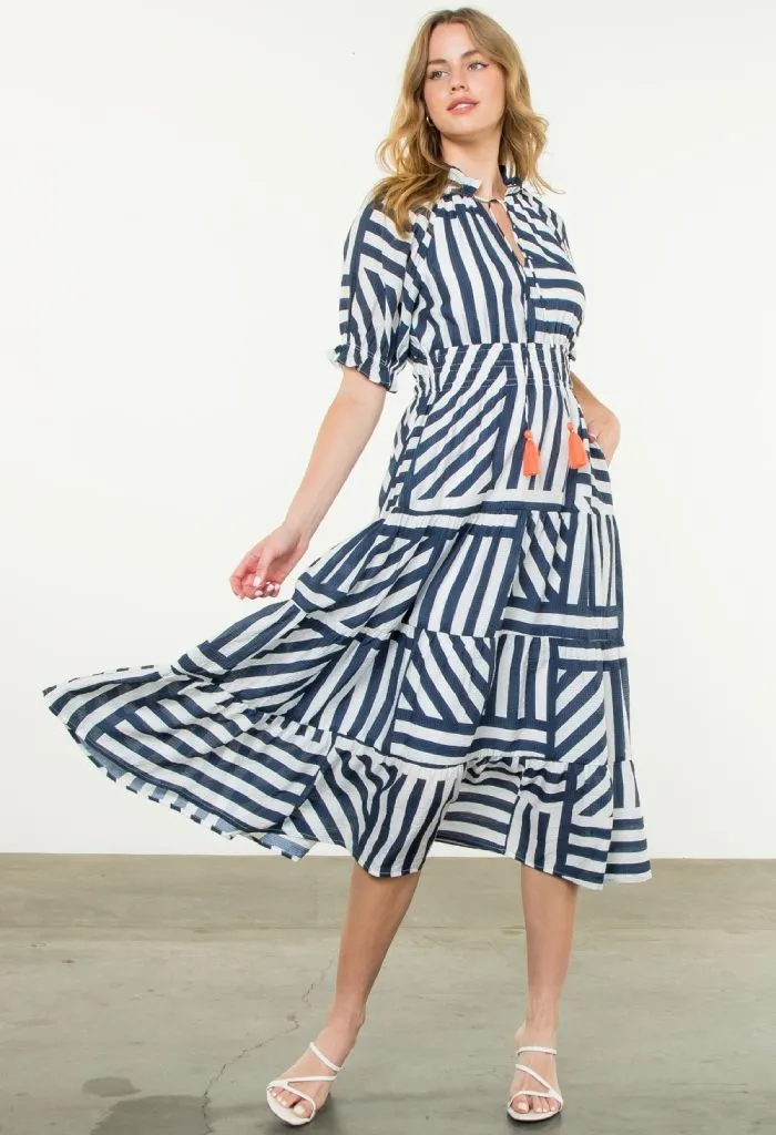Sail Away Midi Dress