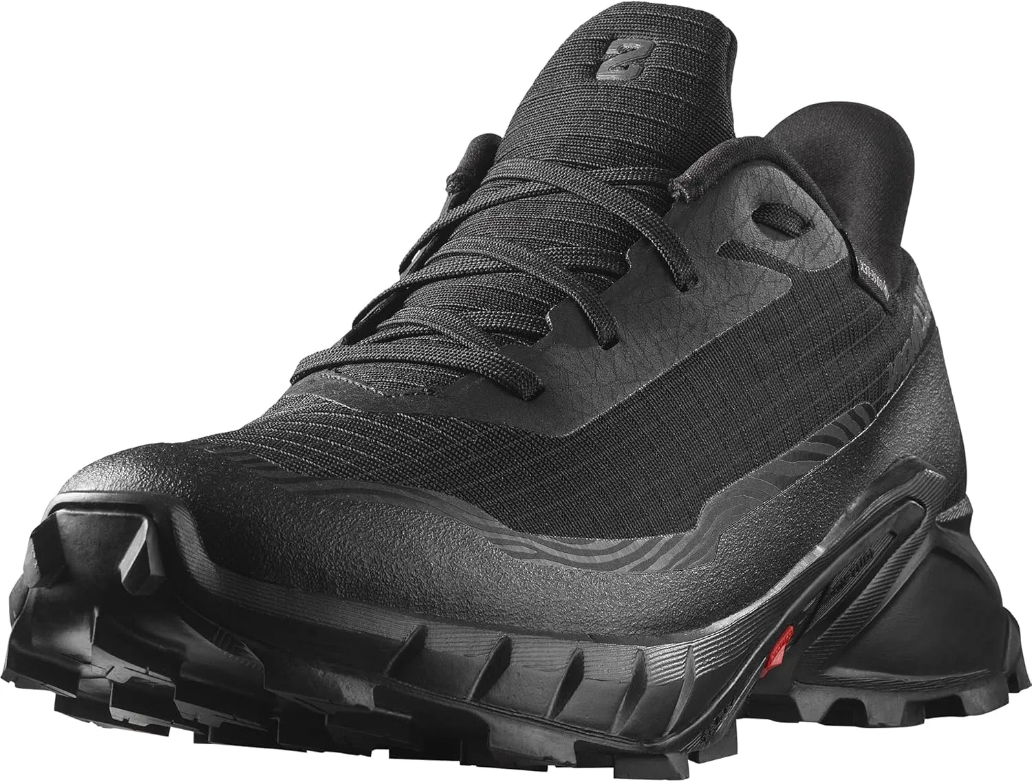 Salomon Mens Alphacross 5 Gore-Tex, Waterproof Trail Running Shoes