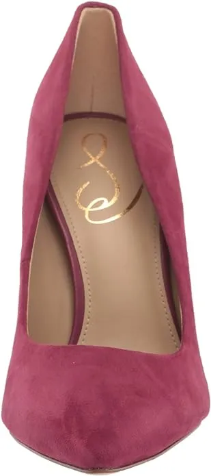 Sam Edelman Hazel Mulberry Stiletto Heeled Slip On Pointed Toe Dress Pumps