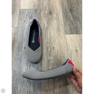 Shoes Flats By Rothys In Black & White, Size: 8