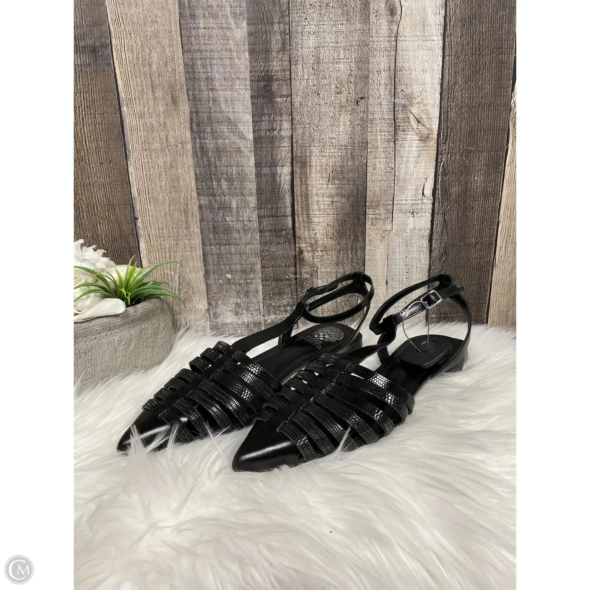 Shoes Flats By Vince Camuto In Black, Size: 11
