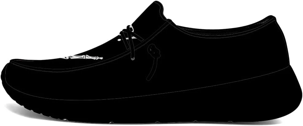 Skeleton Shoes Men Loafers Skull Slip-on Shoes Gifts for Men Women