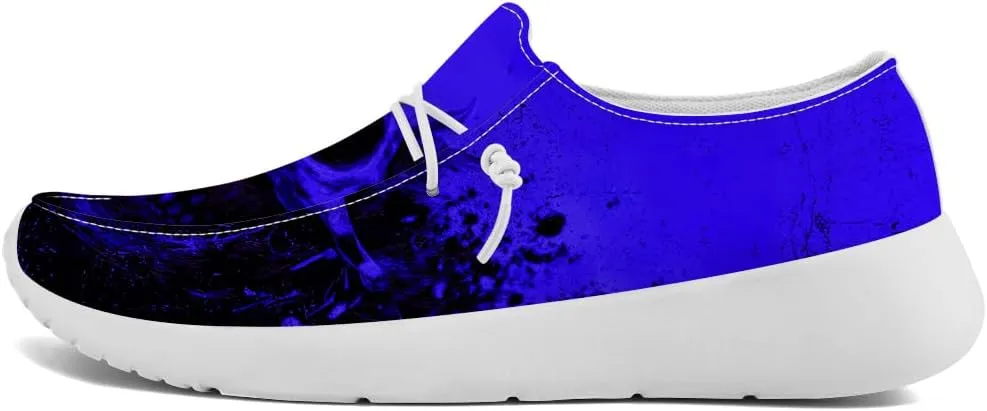Skull Shoes for Men Women Slip-on Loafers Graffiti Shoes Gifts for Women Men