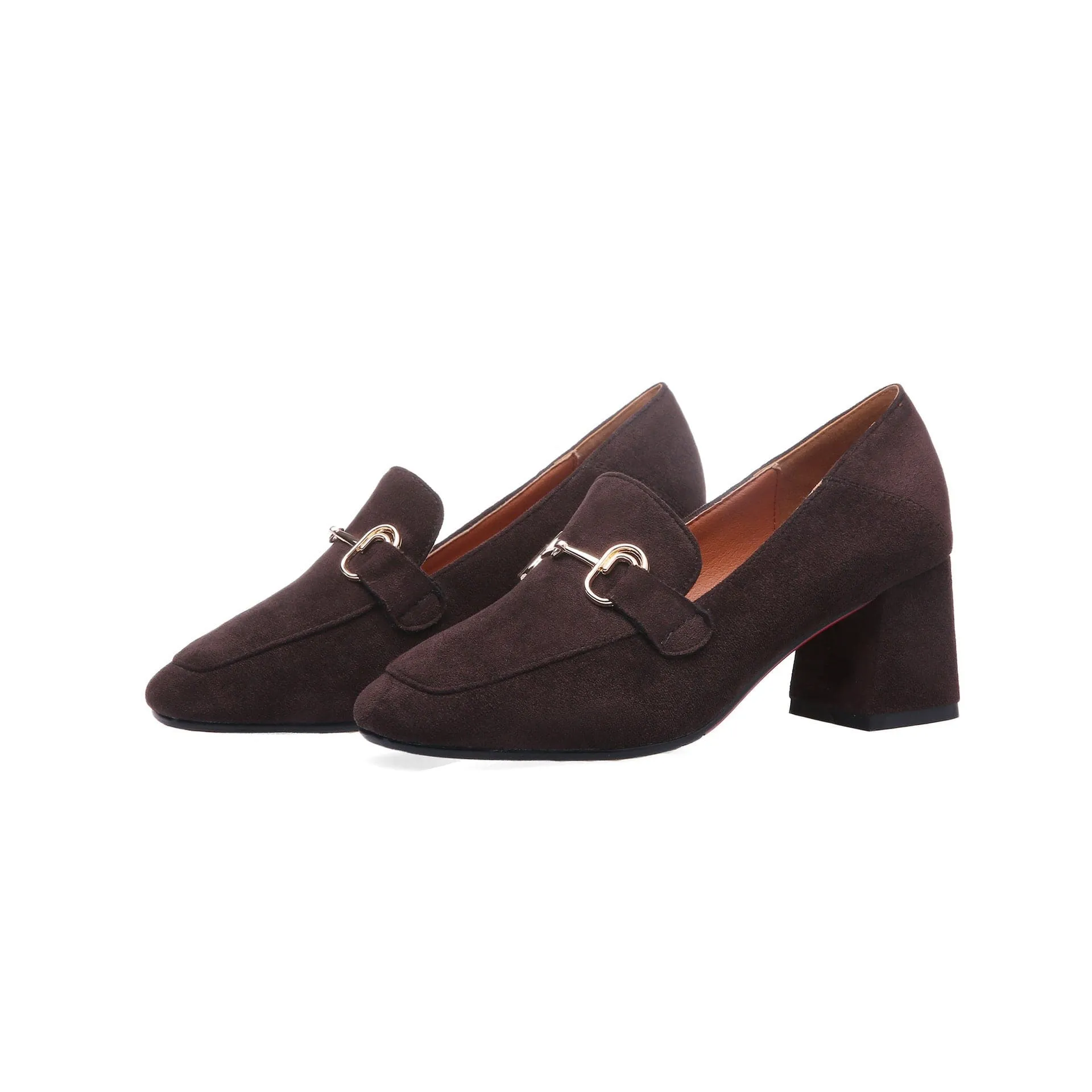 Square Heel Pumps