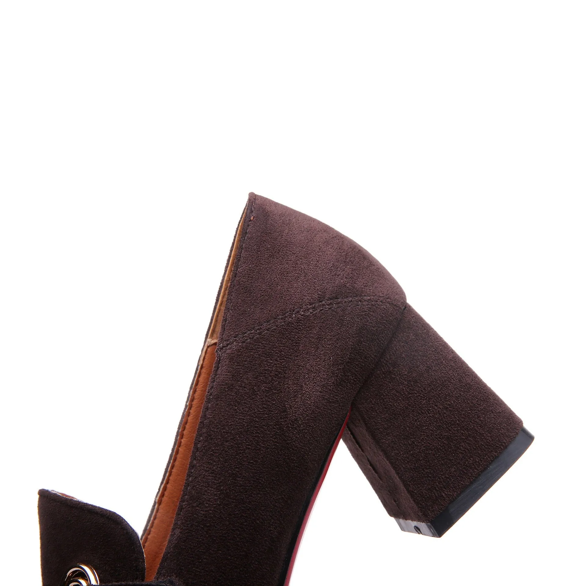 Square Heel Pumps