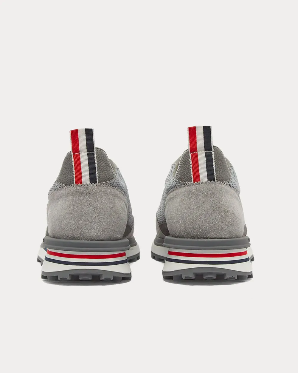 Tech Runner Light Grey Low Top Sneakers