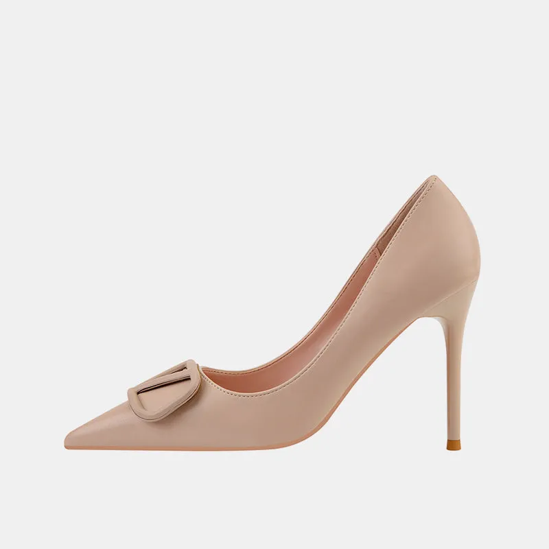 Tillbuy Royal victory Solid Color Pumps