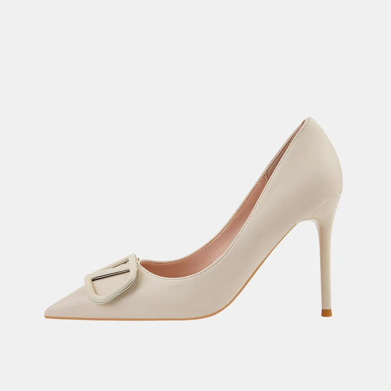 Tillbuy Royal victory Solid Color Pumps