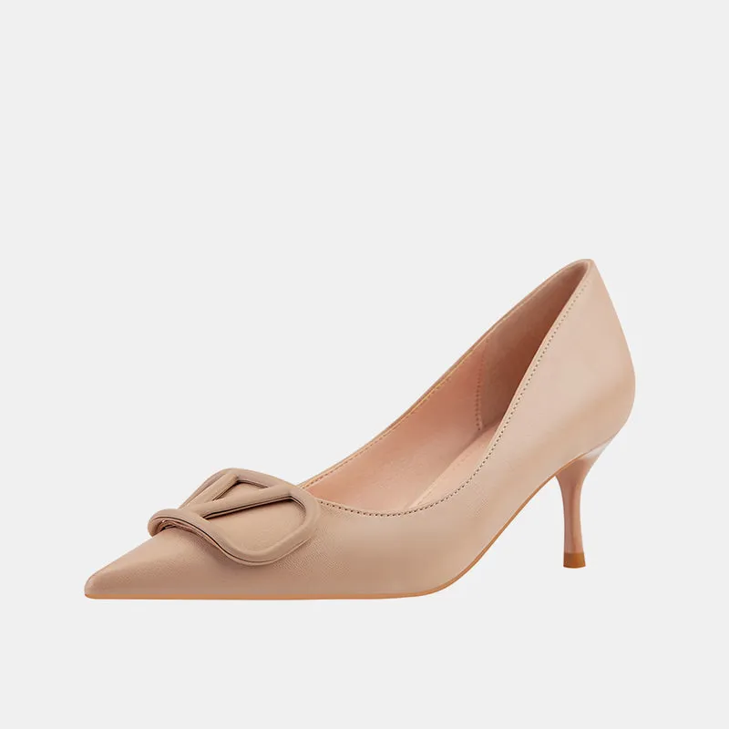 Tillbuy Royal victory Solid Color Pumps