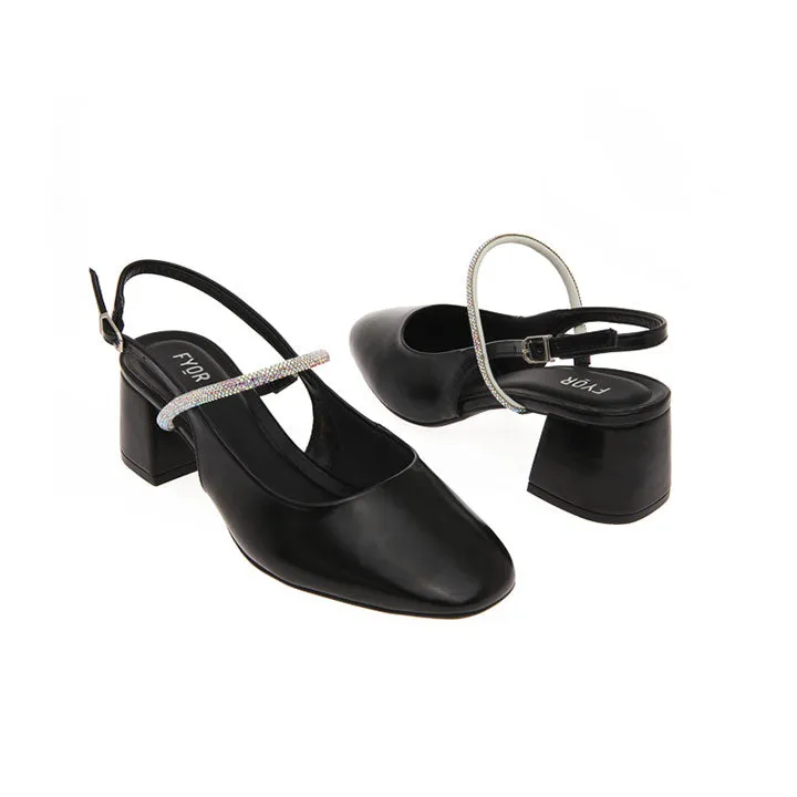 Timeless Wide Toe Pump BDV-092