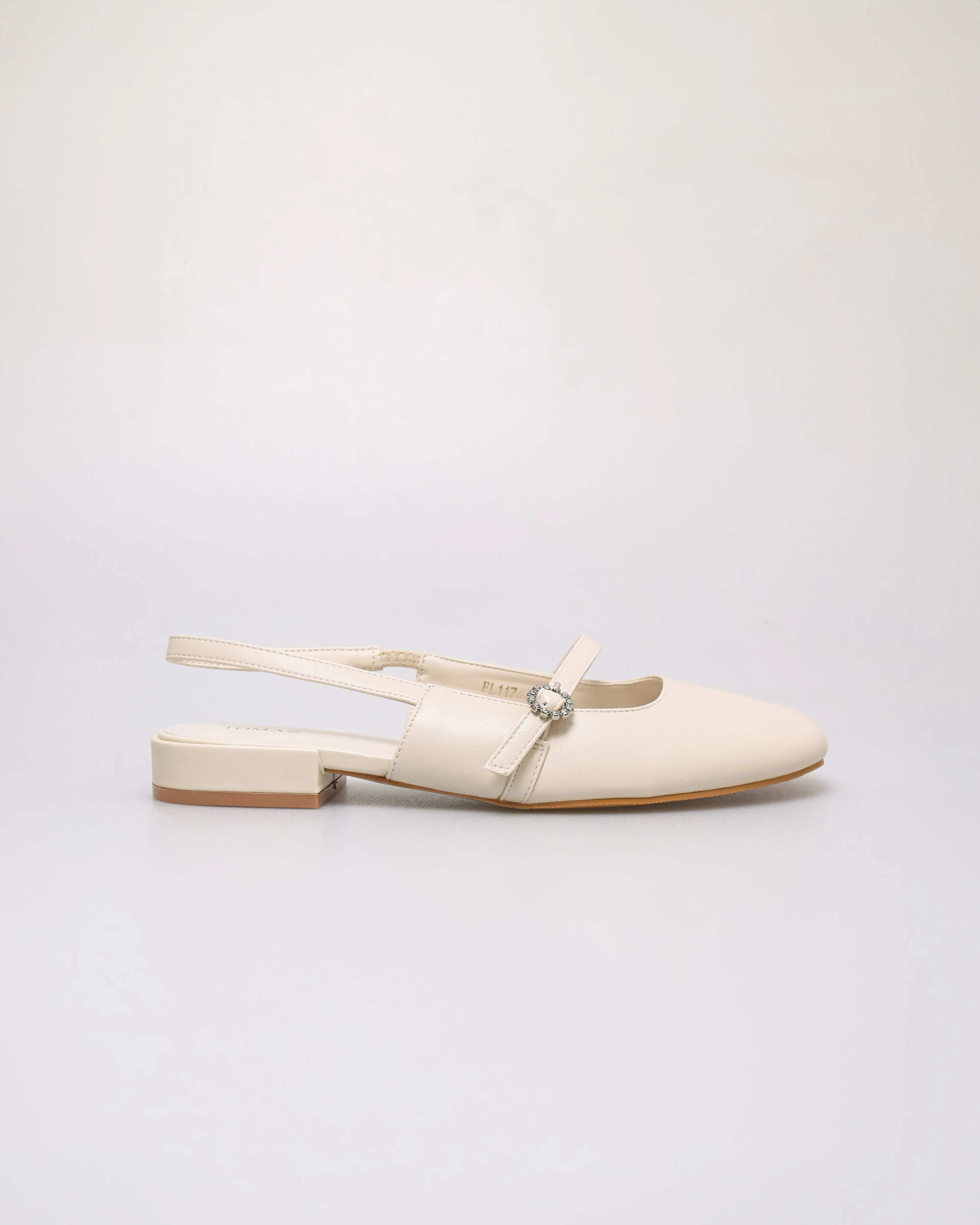 Tomaz FL117 Ladies Noir Luxe Flats