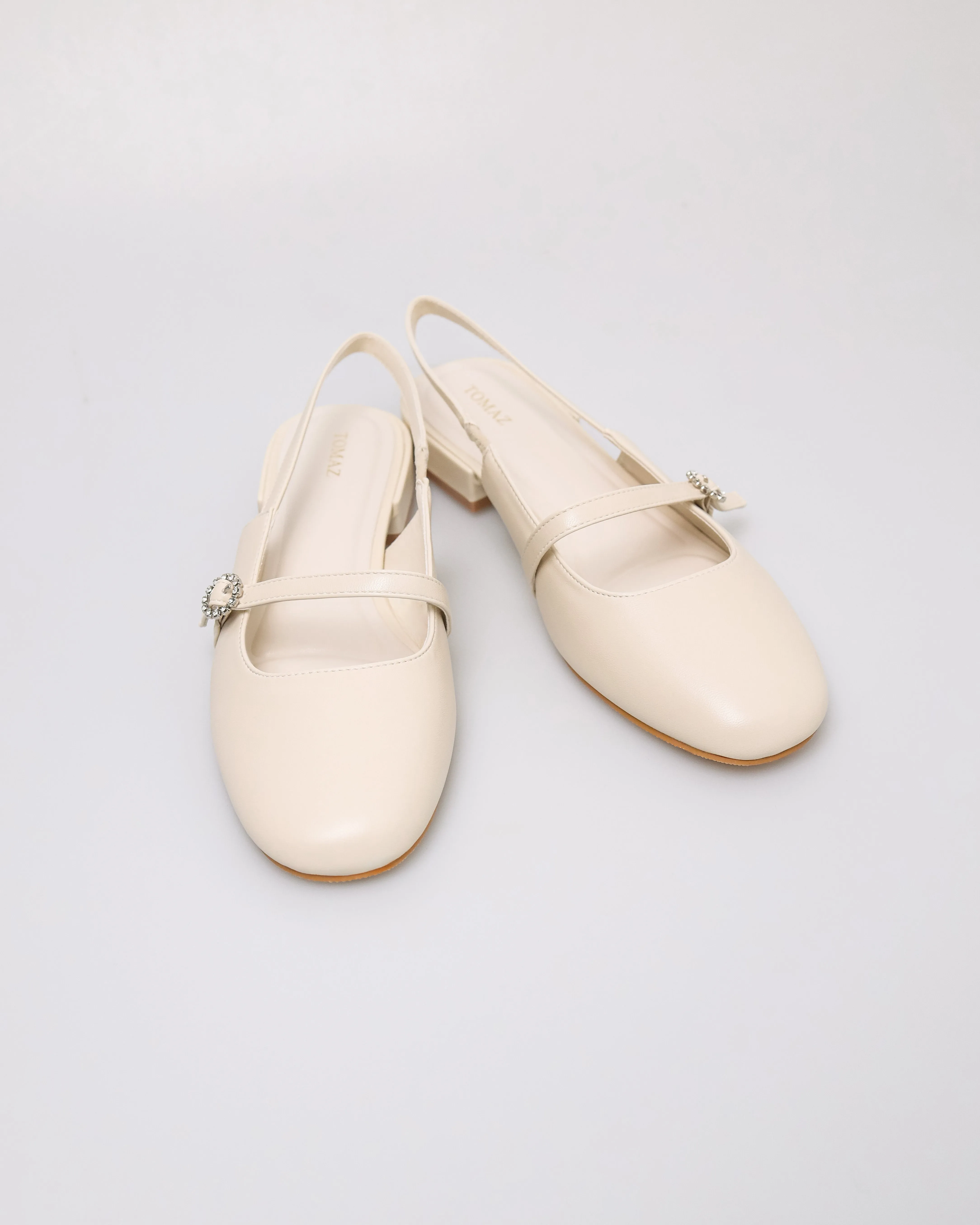Tomaz FL117 Ladies Noir Luxe Flats