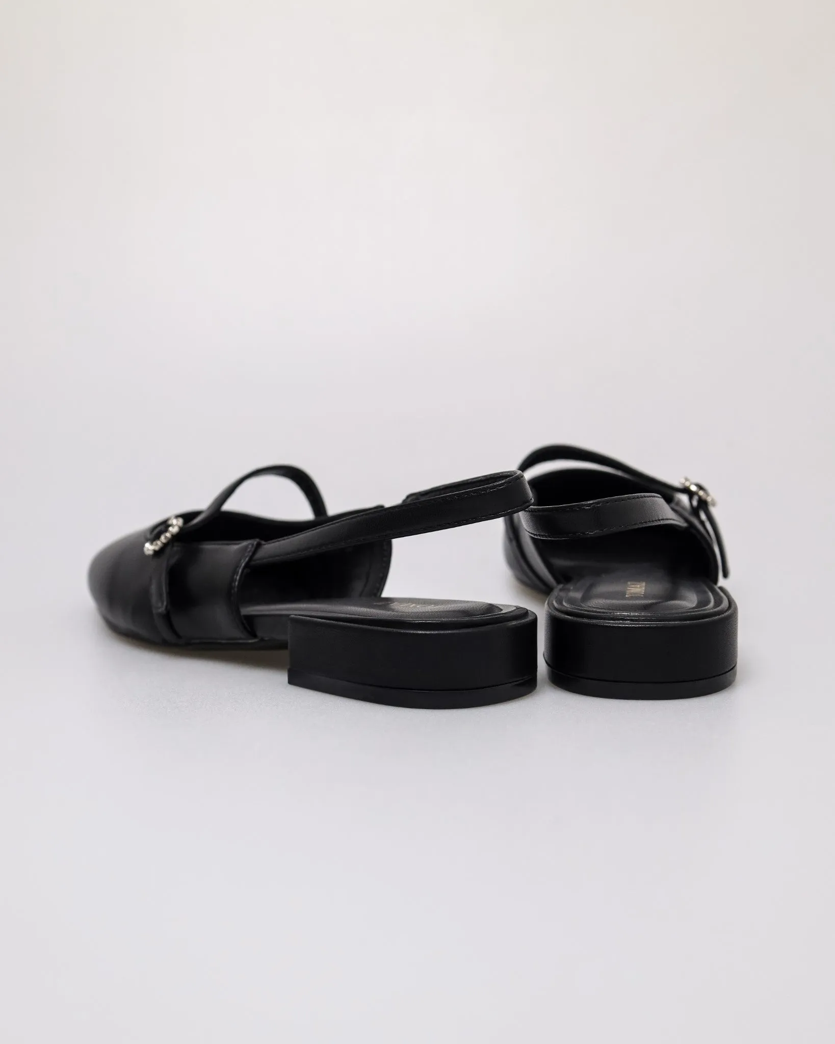 Tomaz FL117 Ladies Noir Luxe Flats
