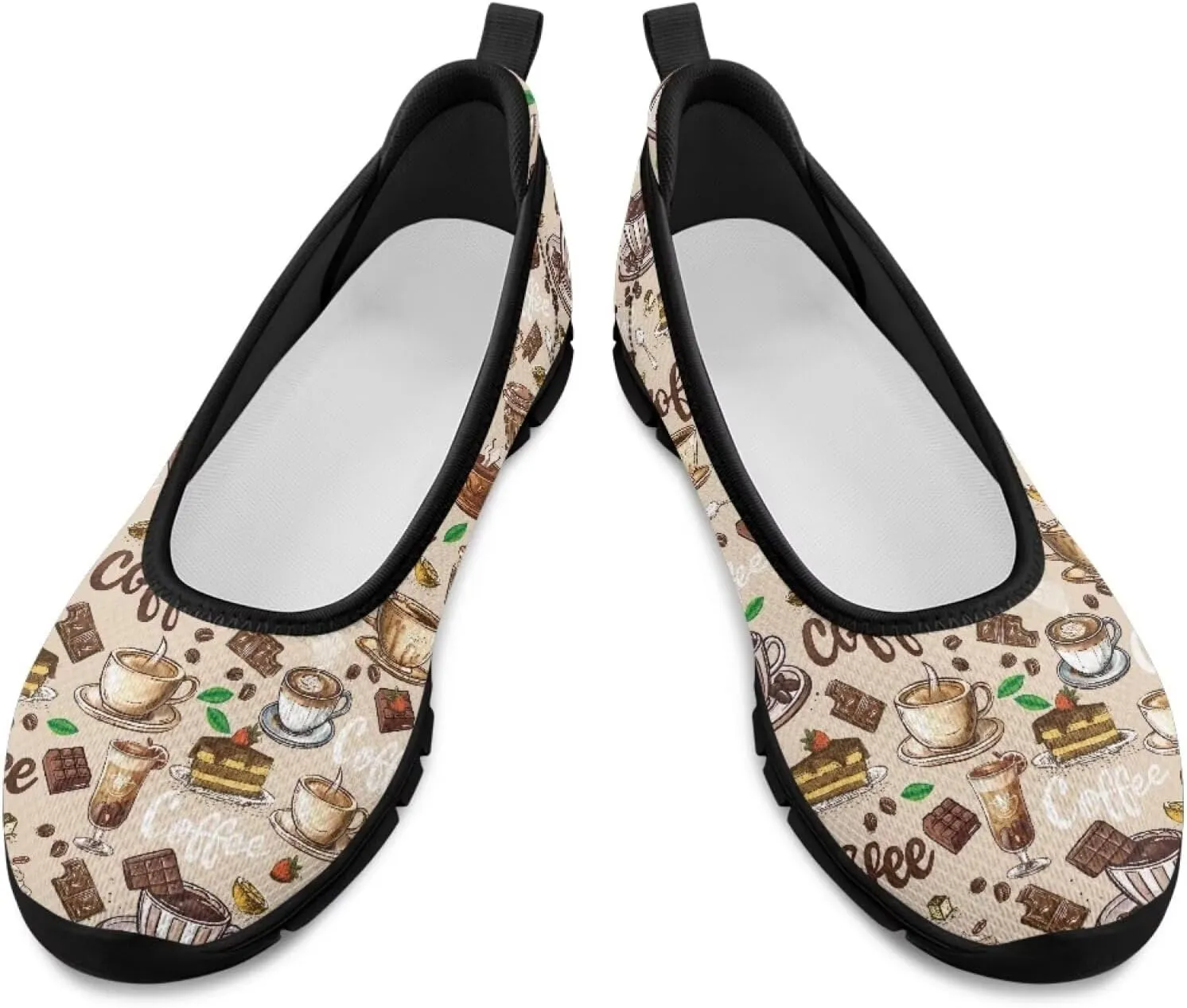 UNICEU Womens Casual Slip On Shoes Breathable Non-Slip Low Top Loafers Comfort Fashion Walking Work Sneakers