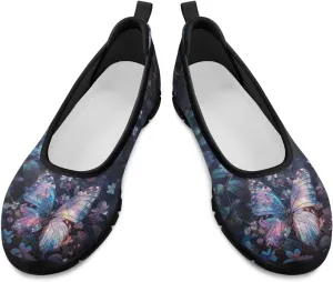 UNICEU Womens Slip On Shoes Fashion Low Top Breathable Loafers Casual Lightweight Non-Slip Running Work Sneakers