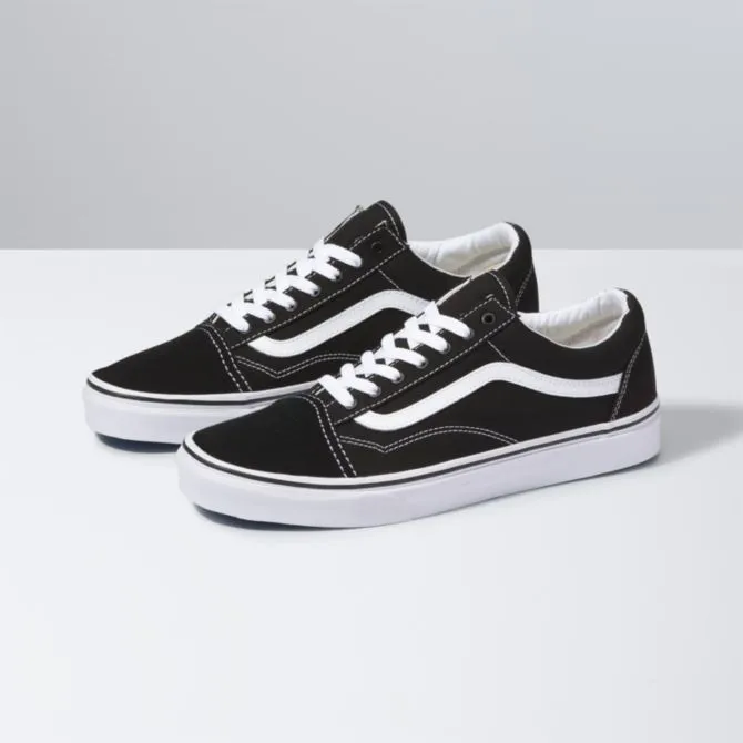 Vans Kids Old Skool - Black/True White
