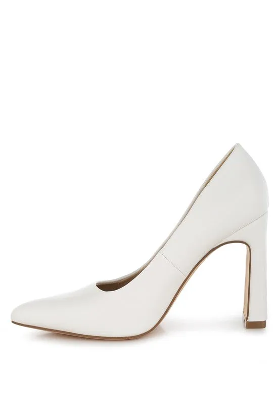Vegan Leather Pumps