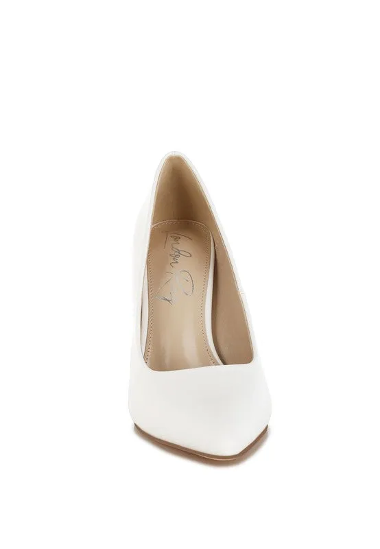 Vegan Leather Pumps