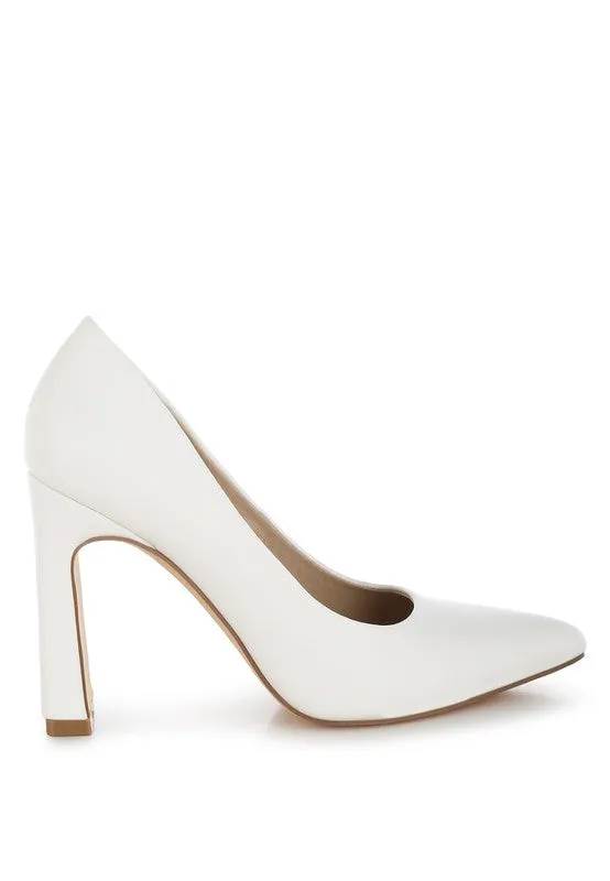 Vegan Leather Pumps
