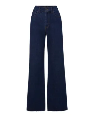 Veronica Beard Taylor High Rise Wide Leg Rodeo Clea