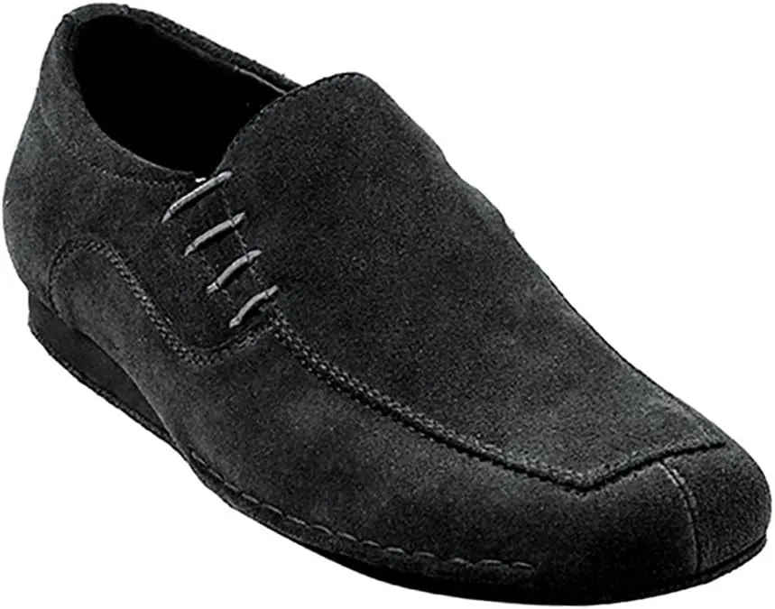 Very Fine Ballroom Latin Tango Salsa Dance Shoes for Men SERO102BBX Suede - Flate Heel - Black Suede - 13