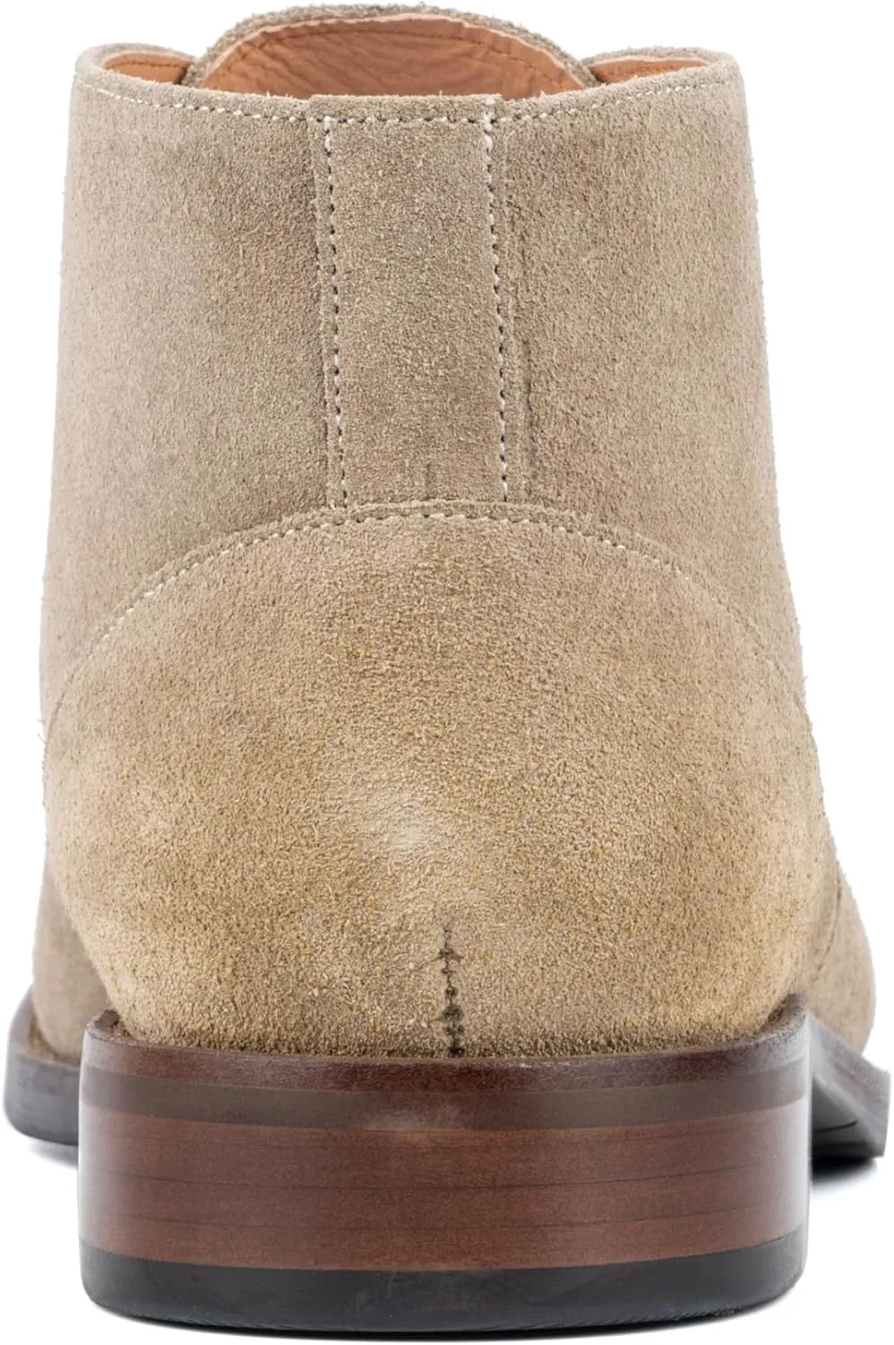 VINTAGE FOUNDRY CO. EST. 2014 Mens Aldwin Chukka, Square Toe Boots, Polyester Lining, Flats Rubber Outsole