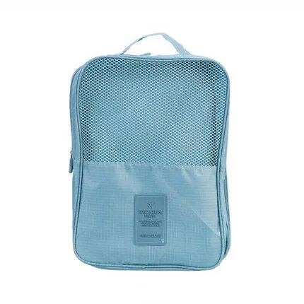 Waterproof Travel Storage Bags - Portable Shoe Box Pouch Organizer Cube - Fashionable and Durable