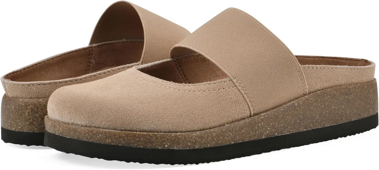 WHITE MOUNTAIN Women's Bassi Keyhole Signature Comfort-Molded Footbed Mule