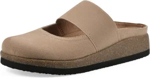 WHITE MOUNTAIN Women's Bassi Keyhole Signature Comfort-Molded Footbed Mule