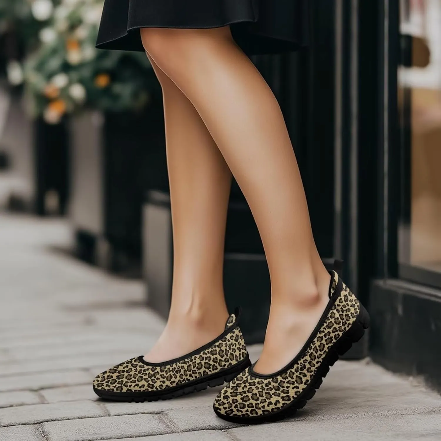 Womens Loafers Shoes Platform Spring Flats Shoes Comfortable Slip On Casual Dress Shoes, Size 6-10